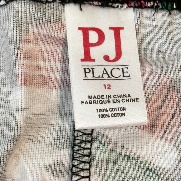 #140 NWOT Girls' Christmas PJ Bottoms, Size 12 - Picture 3 of 3